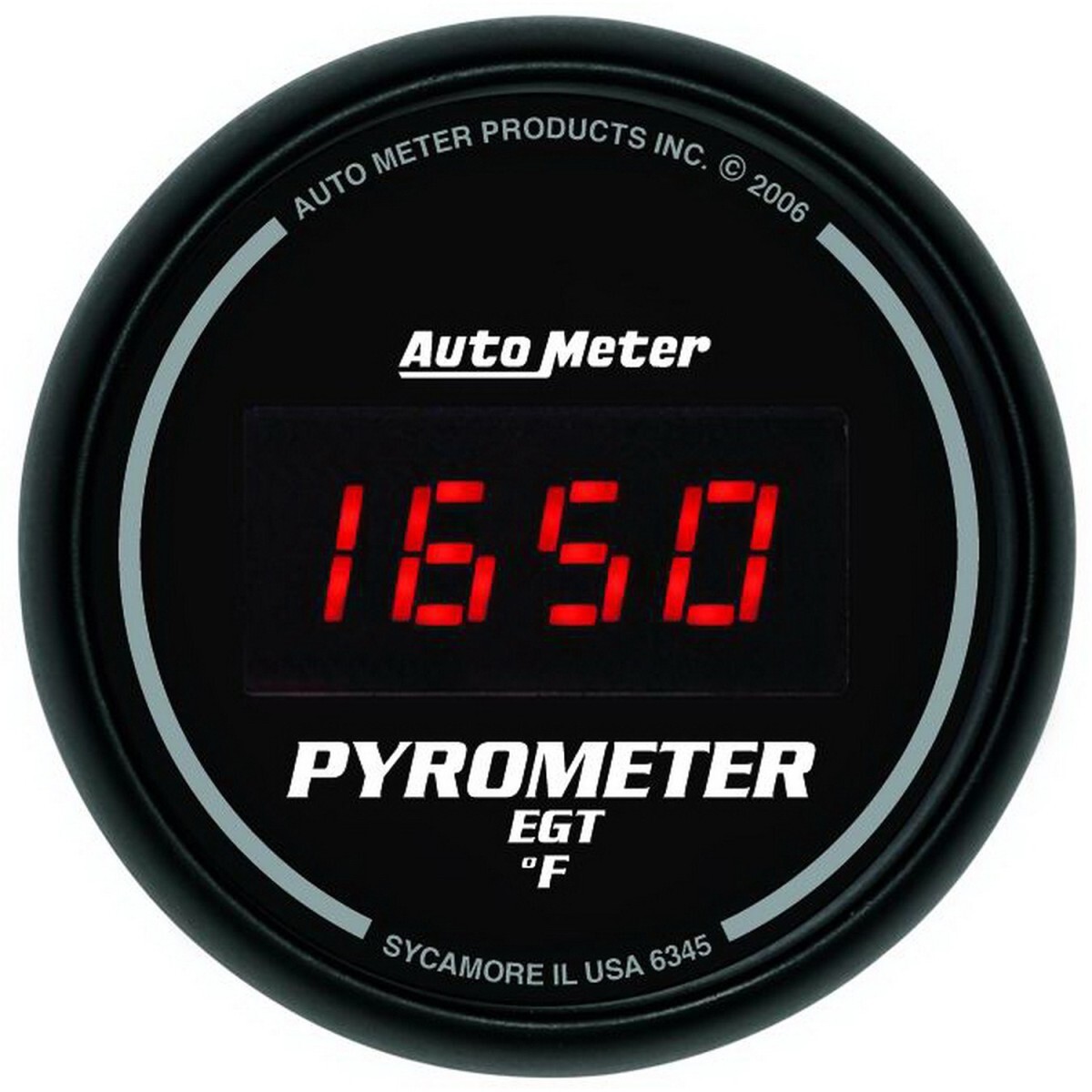 6345 Autometer Pyrometer Gauge