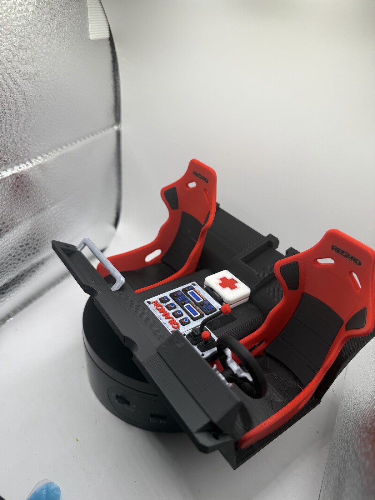 Axial gilamon Full Color Interior RED CAN DO CUSTOM COLORS
