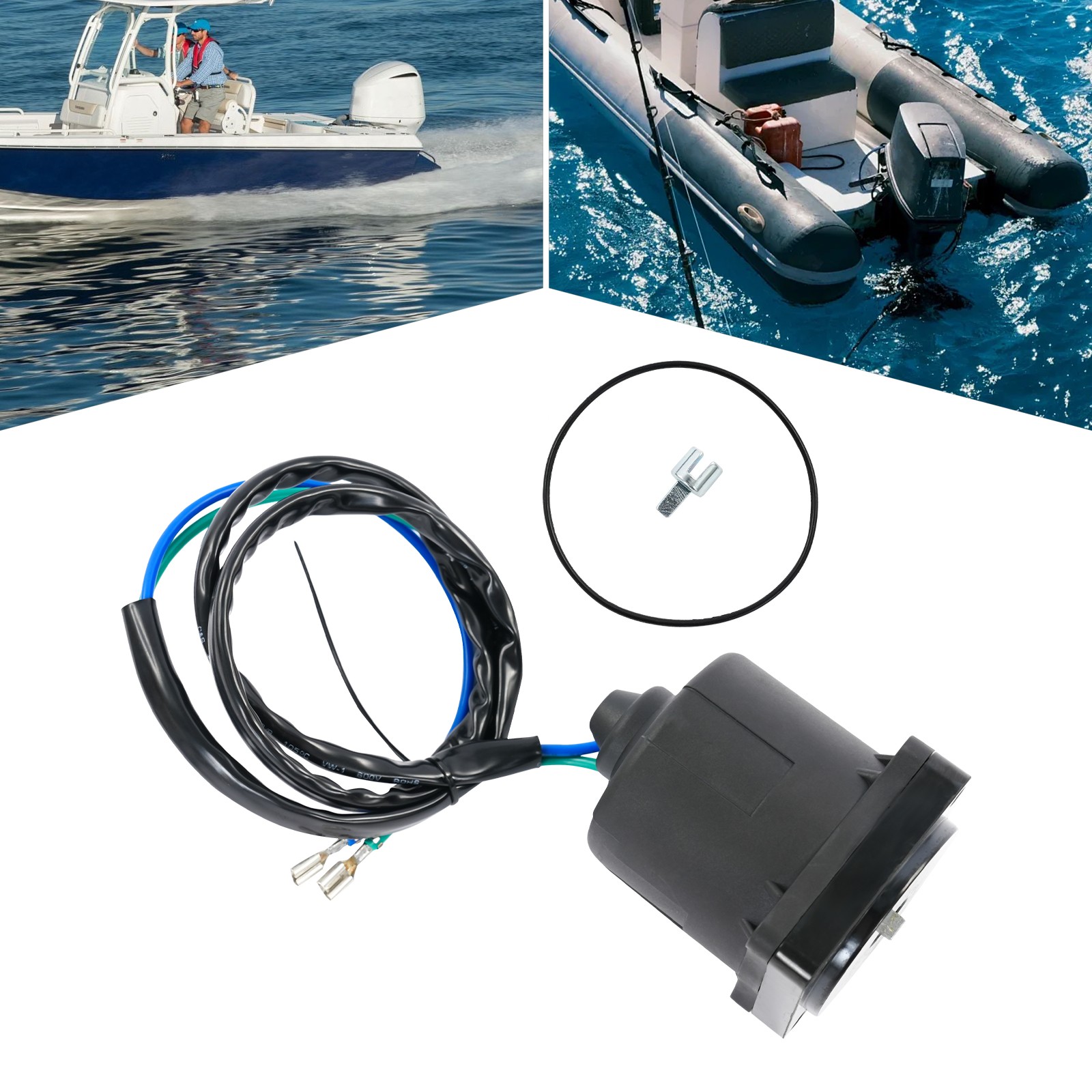 Tilt Trim Motor for Yamaha 2-Stroke 150-300/4-Stroke 150-275 Outboard Motor