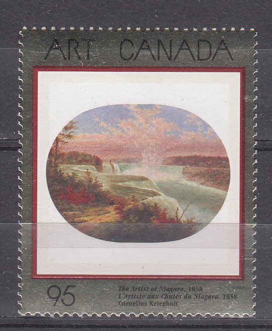 W CANADA 1863 PAINTING