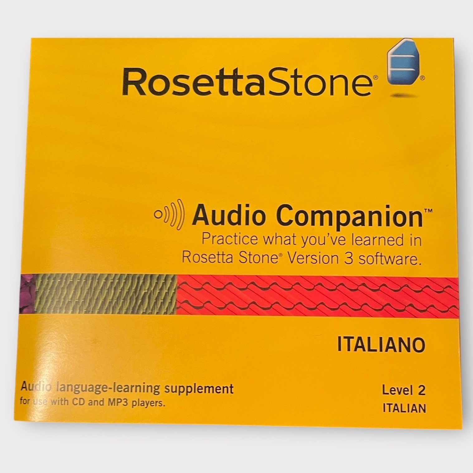 Rosetta Stone Italian Version 3 Level 1-3 Complete Language Learning Software