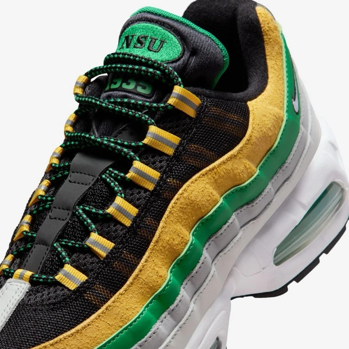 Nike Air Max 95 Yardrunners Pack Norfolk State Sneakers IO8310-001 Mens Size
