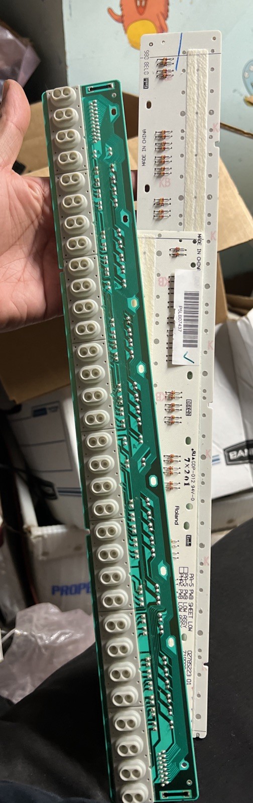 ROLAND RD-700 P5LB07437 BOARDS GDP-012