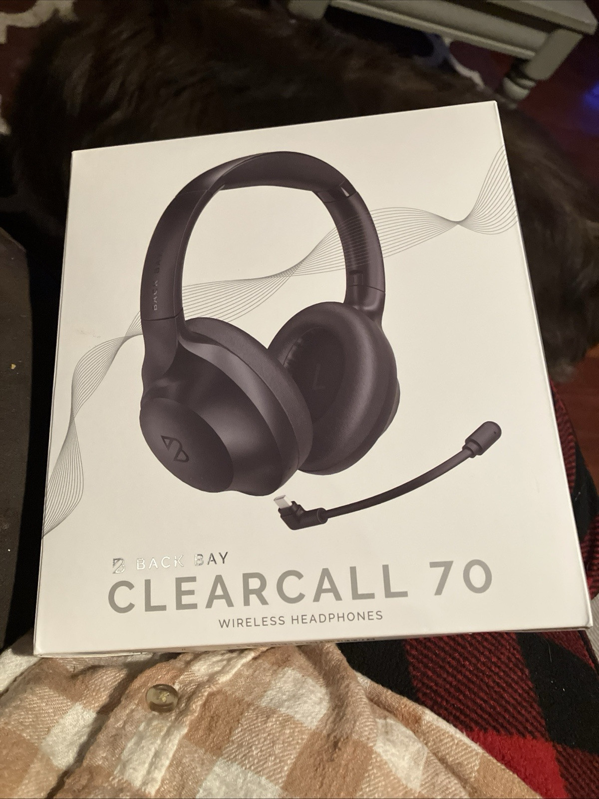 ClearCall 70 - Bluetooth Headphones with Microphone + Removable Boom Mic - Wo...
