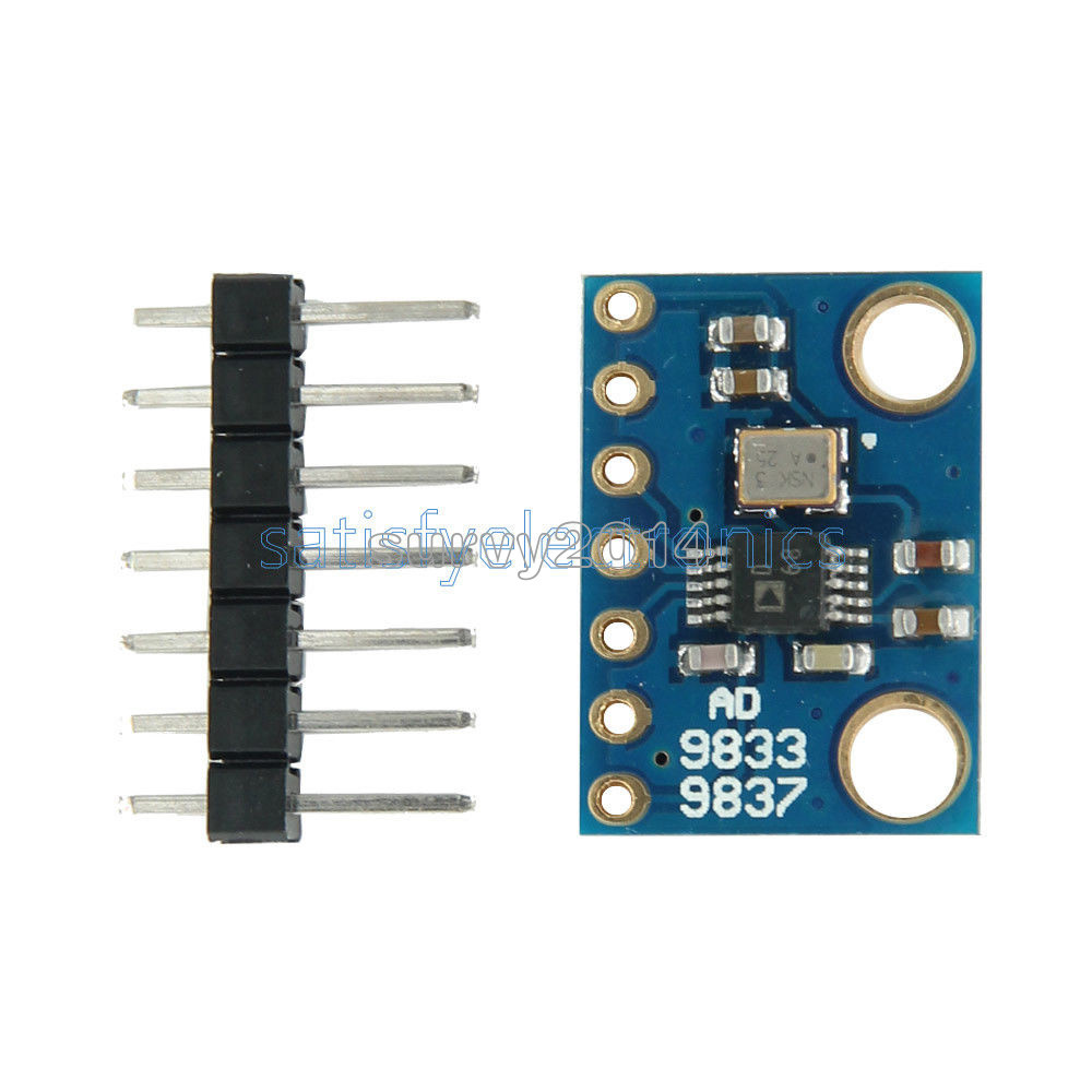 AD9833 DDS Signal Generator Module Programmable Microprocessors Sine Square Wave
