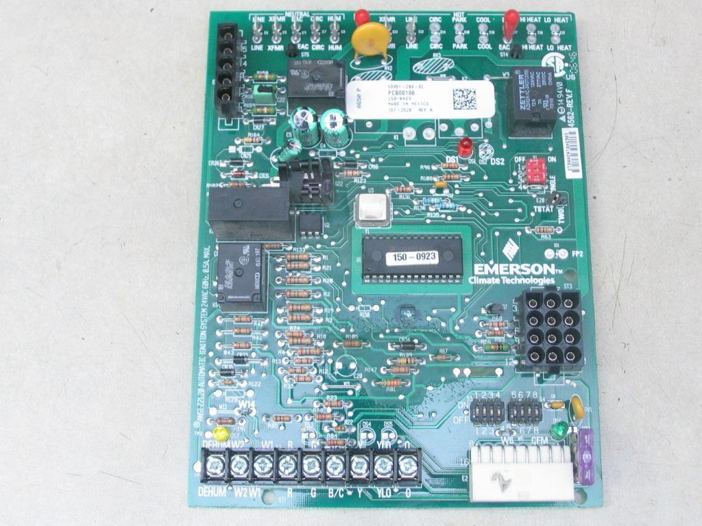 Goodman Amana PCB00106 Gas Furnace Control Circuit Board 50V51-289-02 150-0923