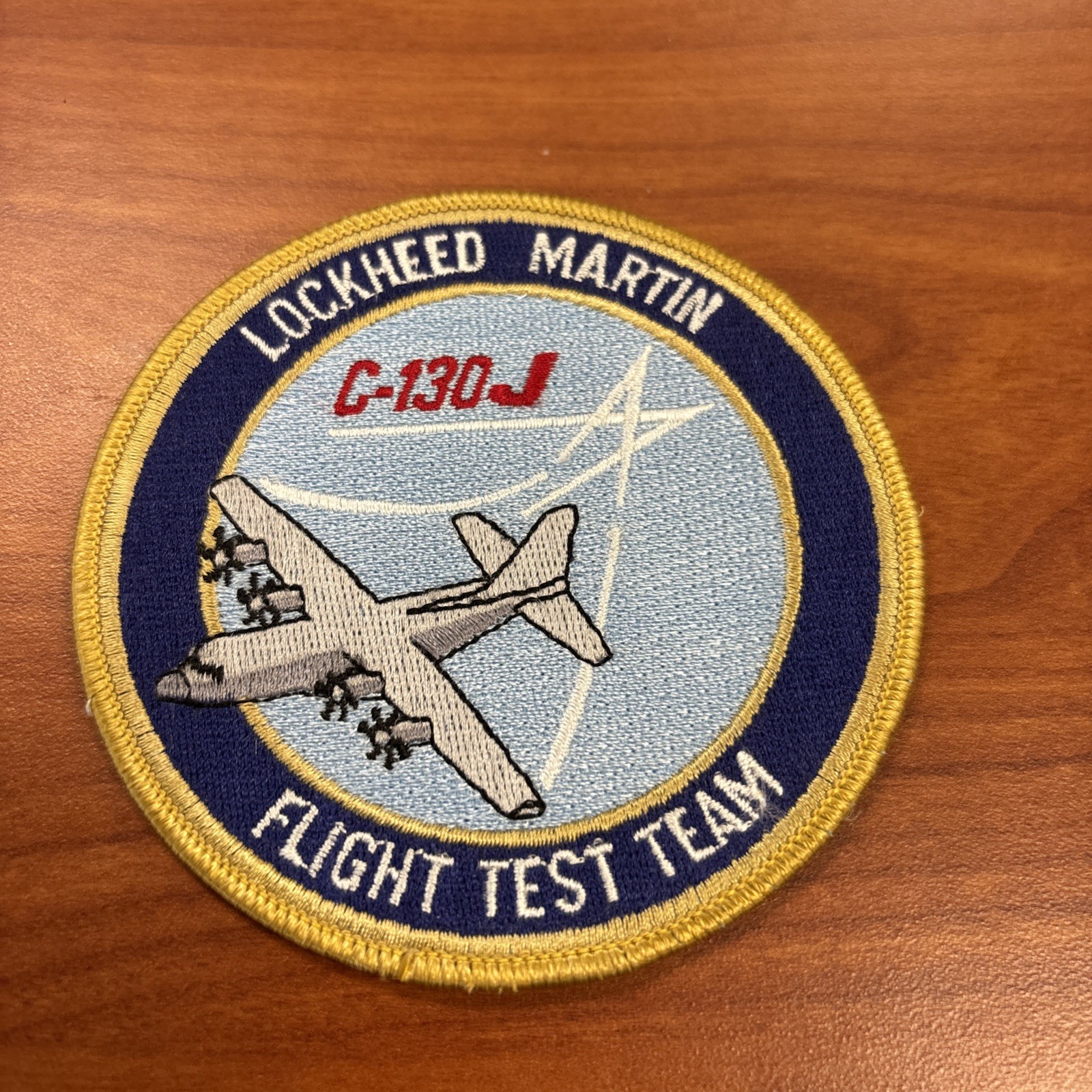 RARE Lockheed Martin C-130J Super Hercules Flight Test Team Patch