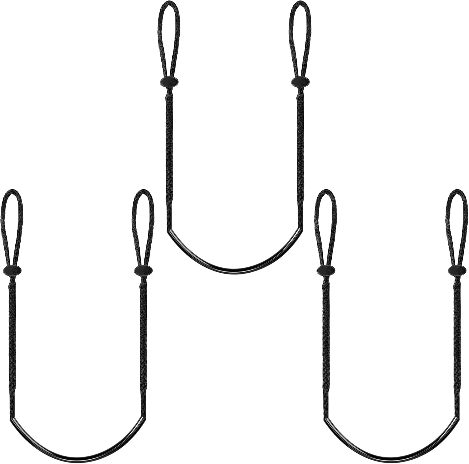 3 Pack Climbing Stick Aider for Hunting, UHMWPE Single Step Aider Climbing Ro...
