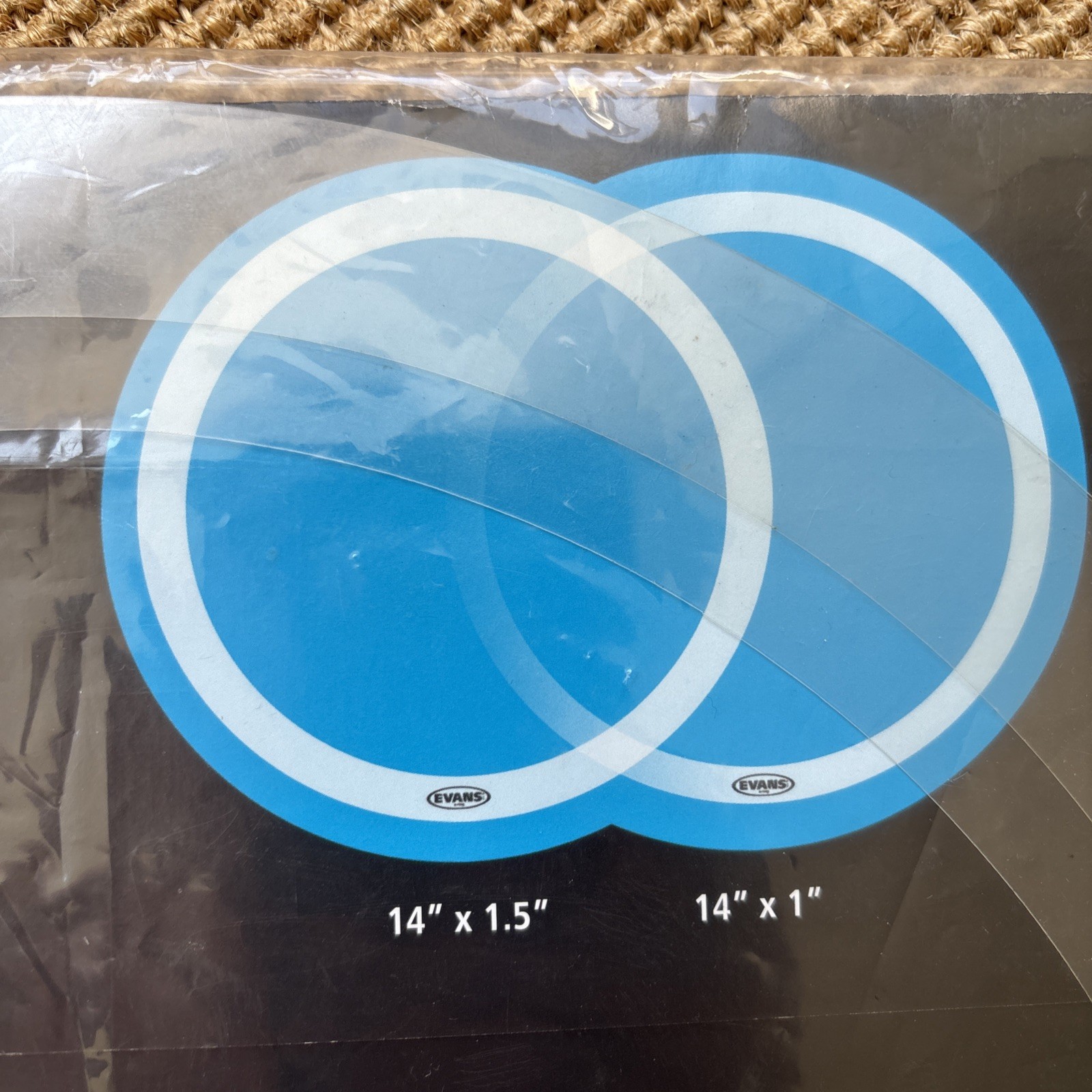 EVANS ER-Snare E-Rings x2