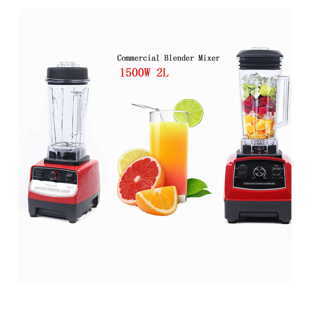 Professional Commercial Grade Blender Mixer for Juicer Food Fruit 2HP 110V 2L