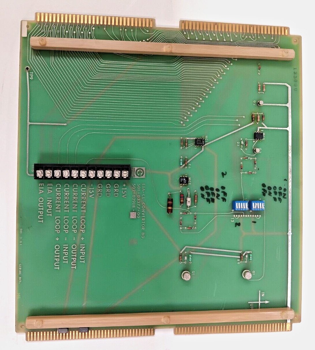 GIDDINGS & LEWIS EIA-CL CONVERTOR BD 501 03377 00