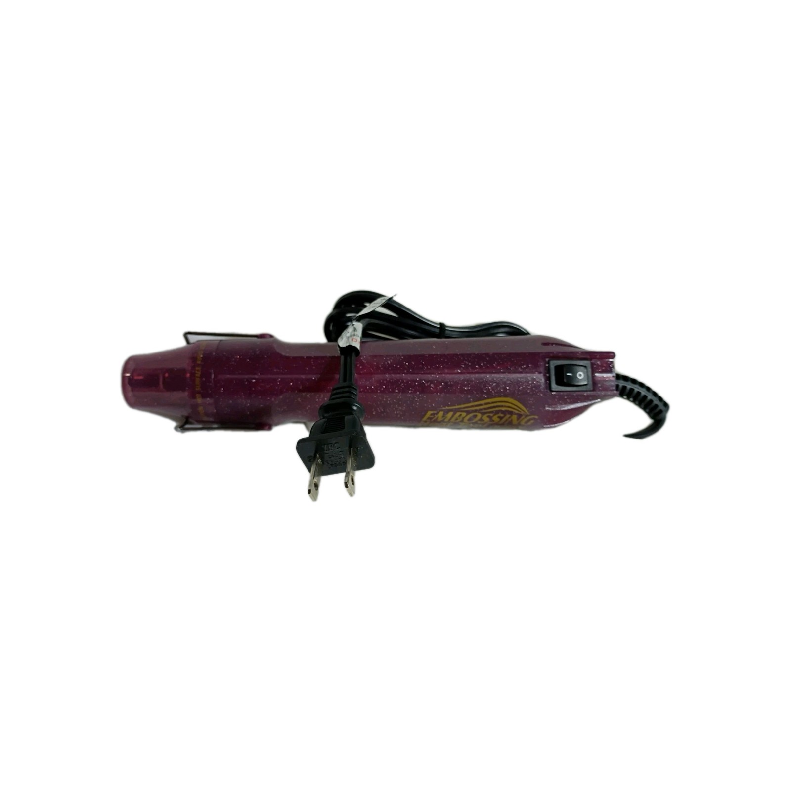 Marvy Uchida Embossing Heat Tool Model 2500 Craft Heat Gun Purple Tested