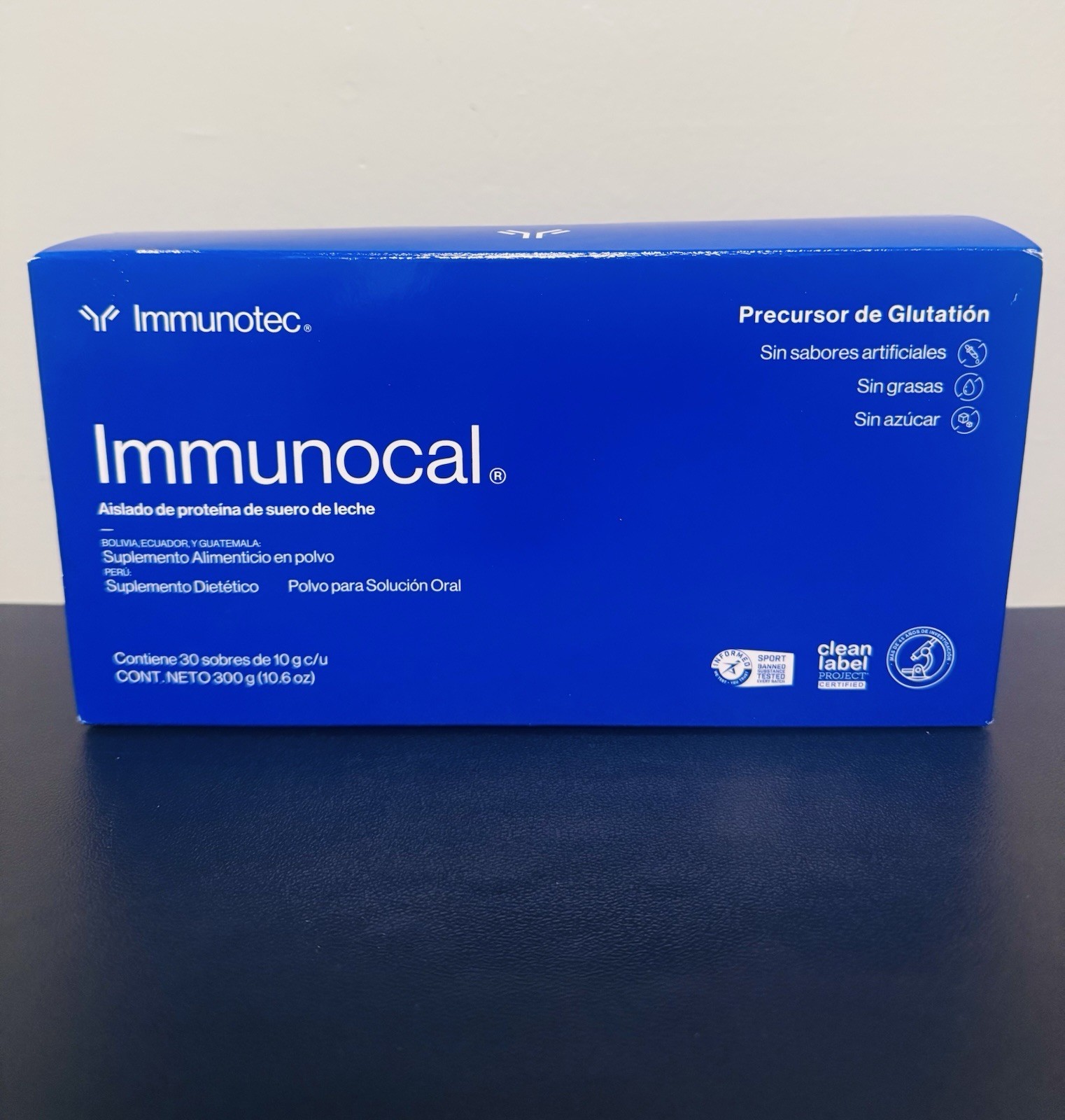 Immunocal Classic Blue Regular Glutathione Precursor, 30 Pouches by Immunotec