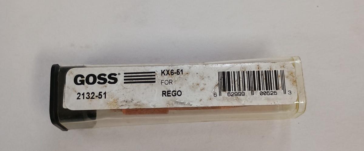 Goss KX6-51 Torch Tip 2132-51 Rego