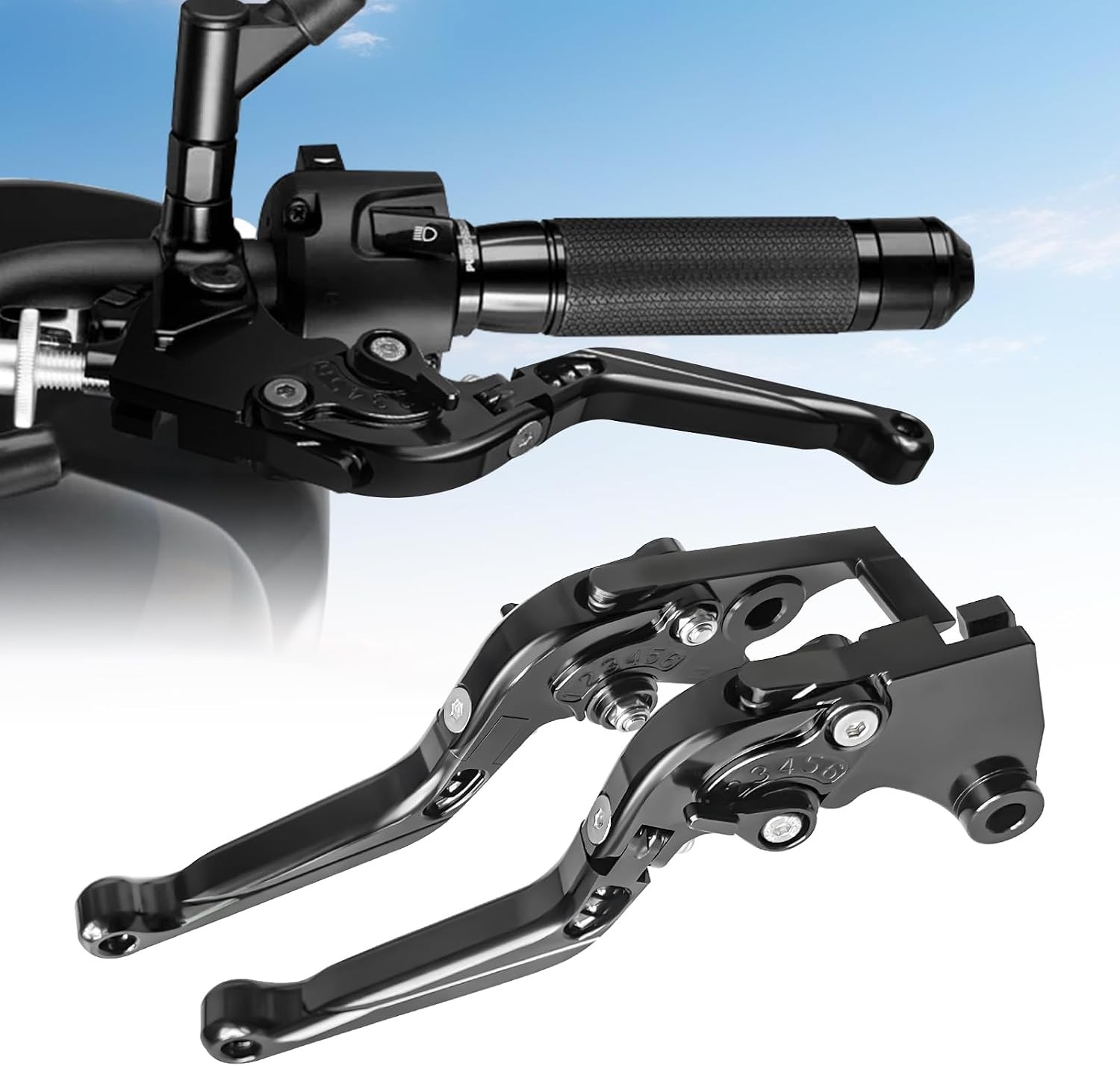 Brake Clutch Levers for Ninja 500 Z500 2024 2025 Ninja 400 Z400 2018-2023 Ninja2