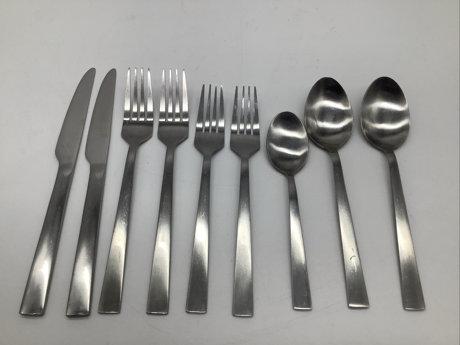 Berglander 9 Piece Stainless Steel Flatware Replacement Lot