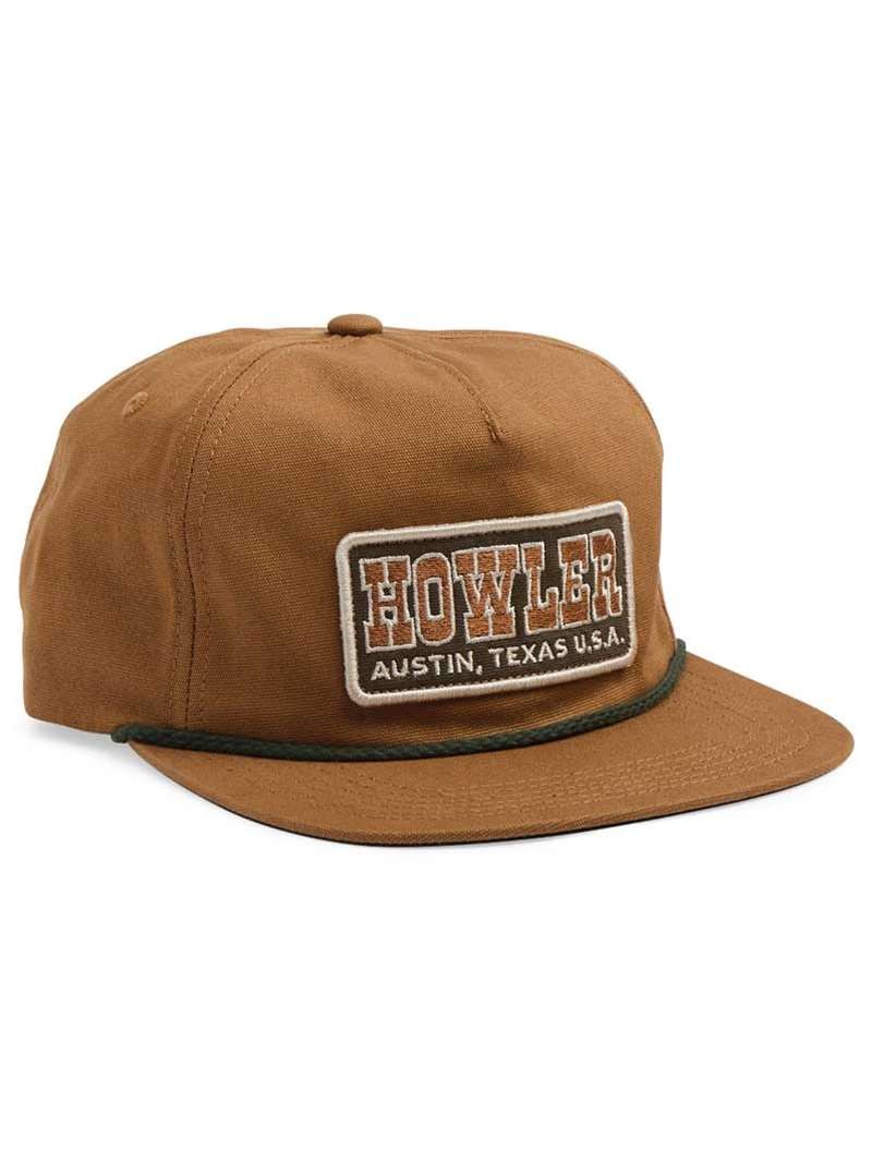 Howler Brothers Snapback - Howler Slab : Duck Brown