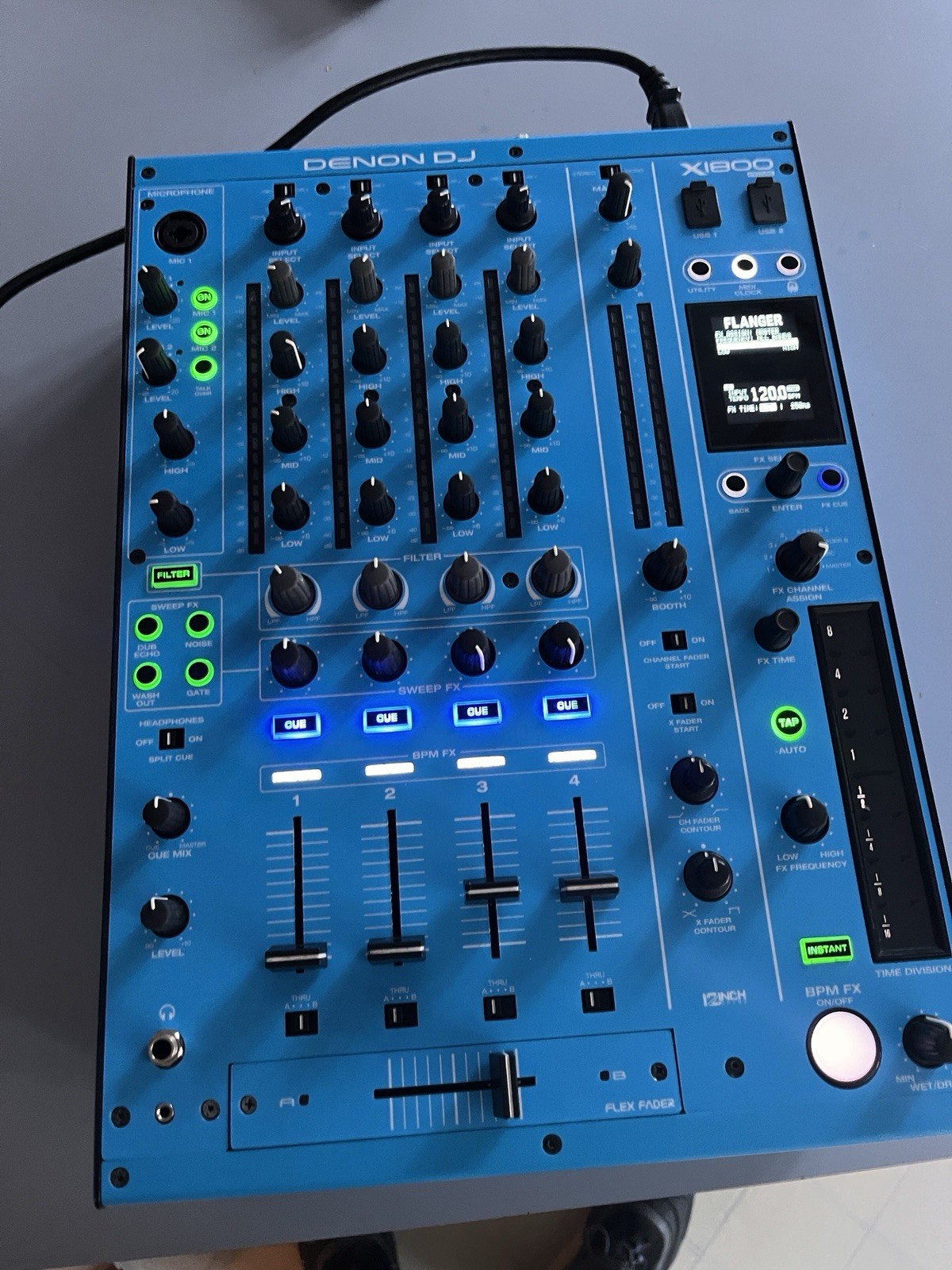 Denon X1800 Prime Professional 4-Channel DJ Mixer
