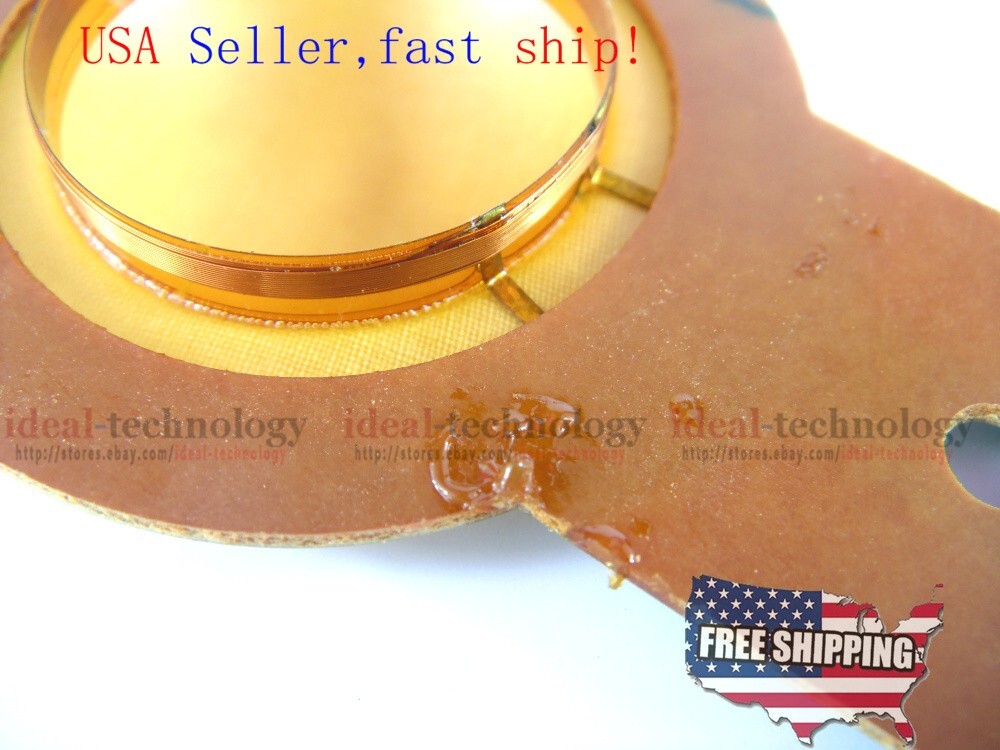 4x 1" Diaphragm For PRV RPDT175ph DT175Ph-S DT175 Compression Driver 8Ohm