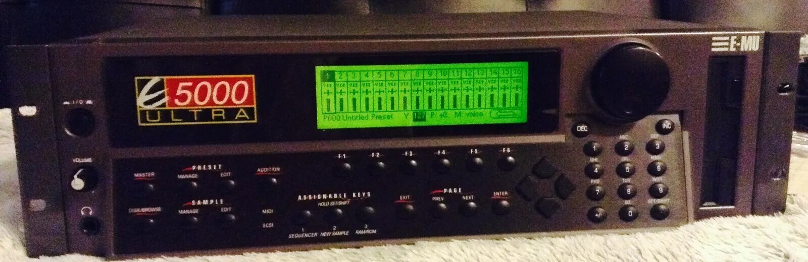 E-MU Systems e5000 ULTRA Sampler Synthesizer Module (Korg,Novation,Roland)