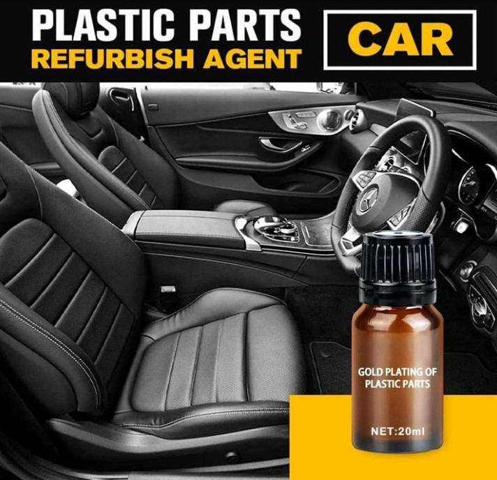 Exteriorm Plastic Parts Refurbish Agent, Automotive Interior Plastic  Retreading