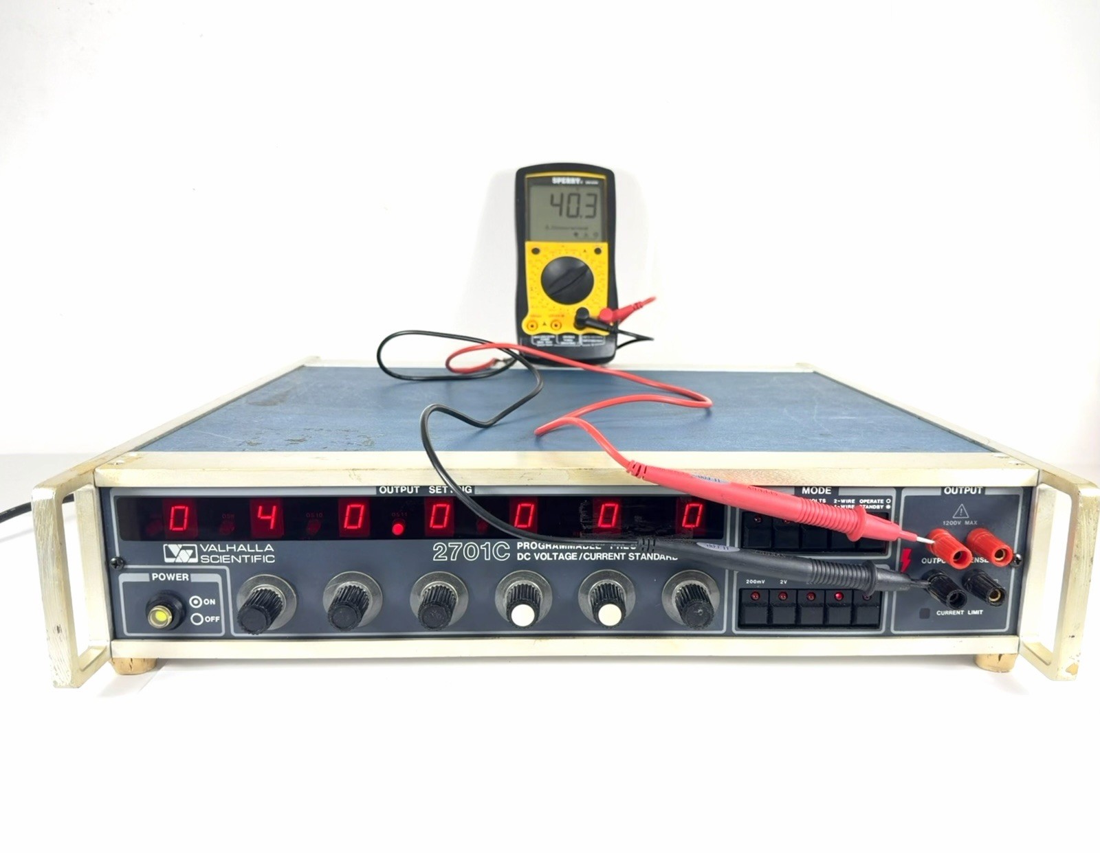 Valhalla 2701C Programmable Precision DC Voltage/Current Standard