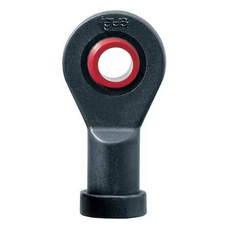 Igus Ebli-04 R Female Rod End, Lh, 1/4 In Bore, 1/4"-28