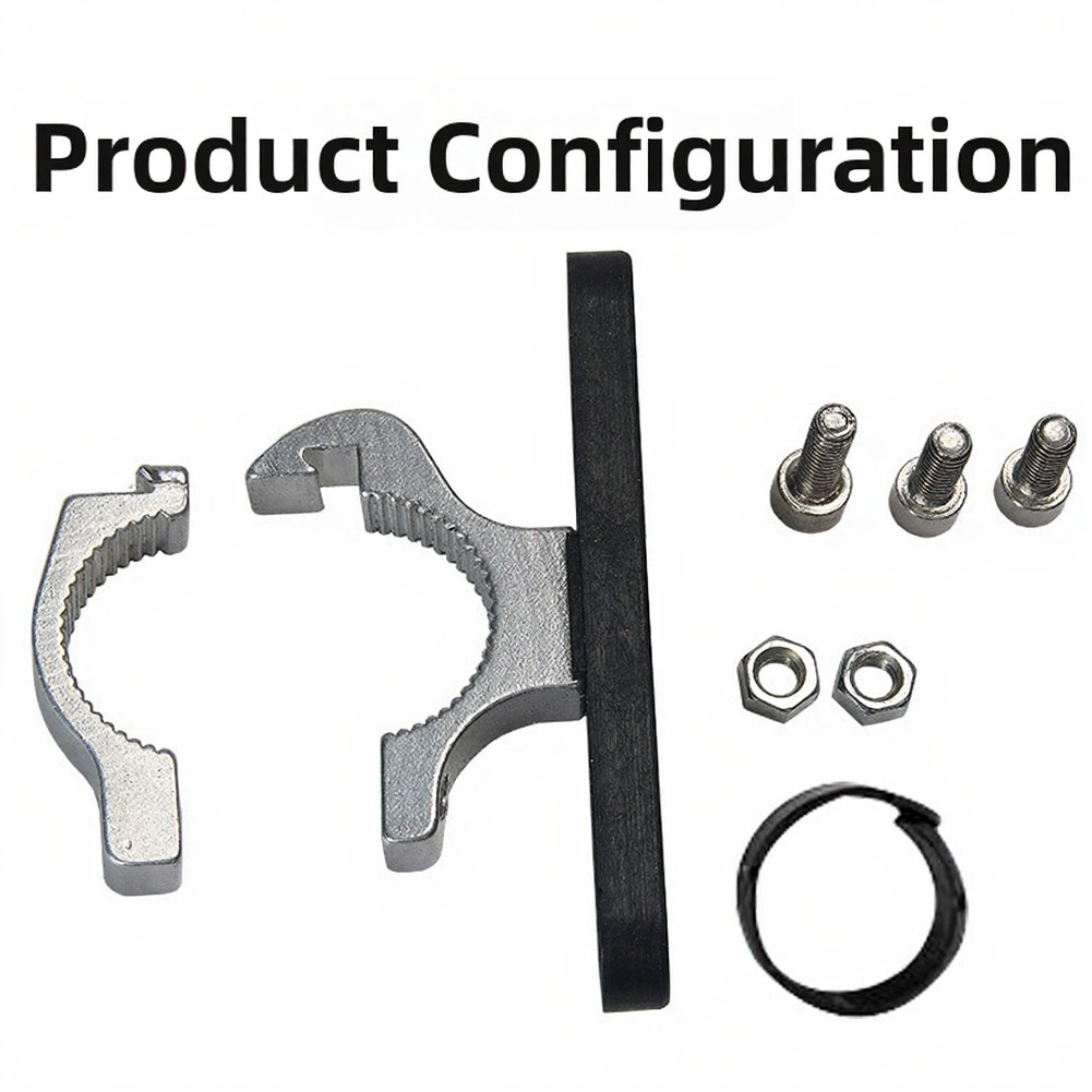 Aluminum Alloy Water Bottle Rack Adapter for Mountain Bikes 8x2.4cm 40g