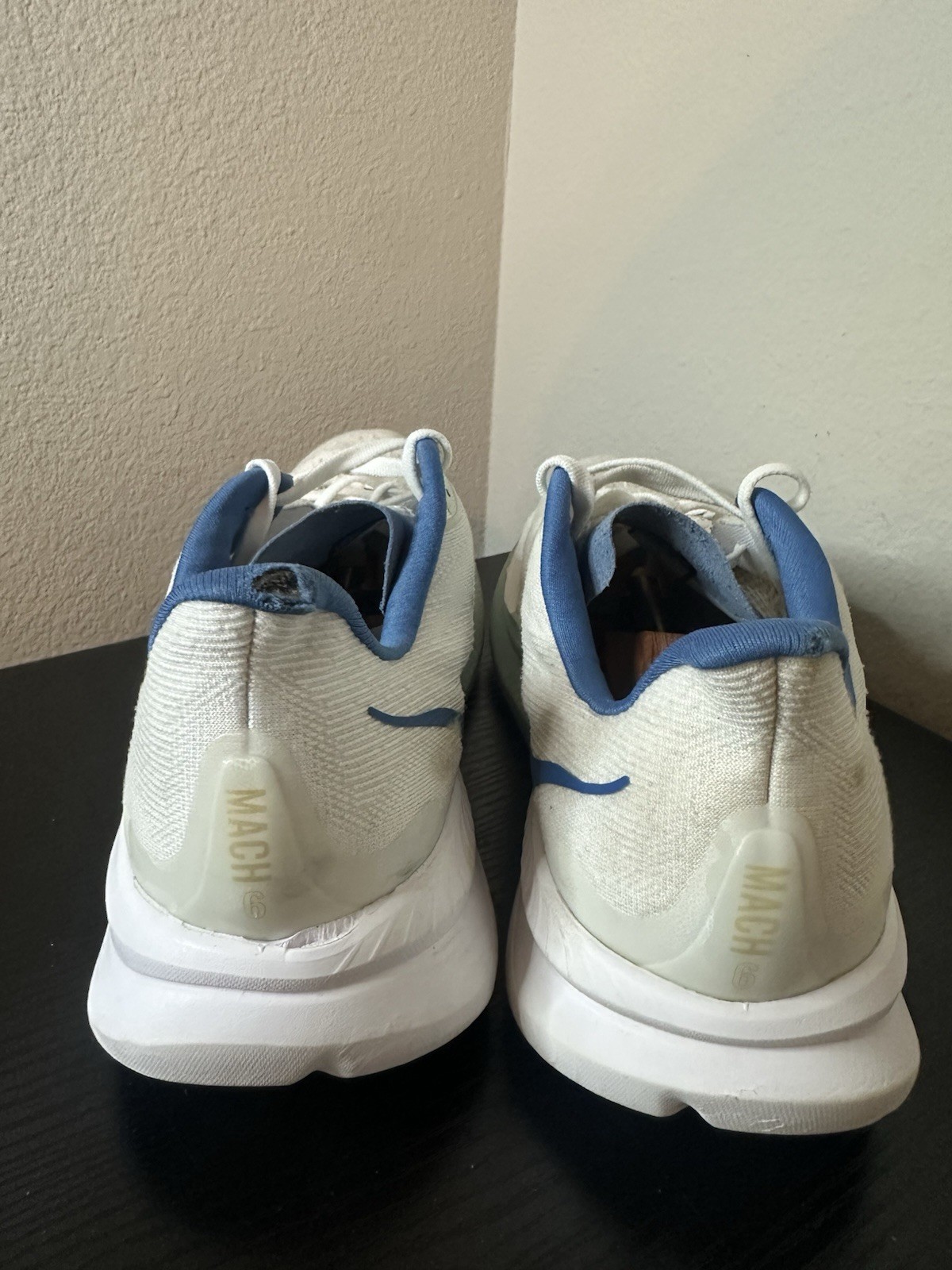 Hoka One Mach 6 Running Shoes Frost Gold 1147790-FTG Men Size 12 D