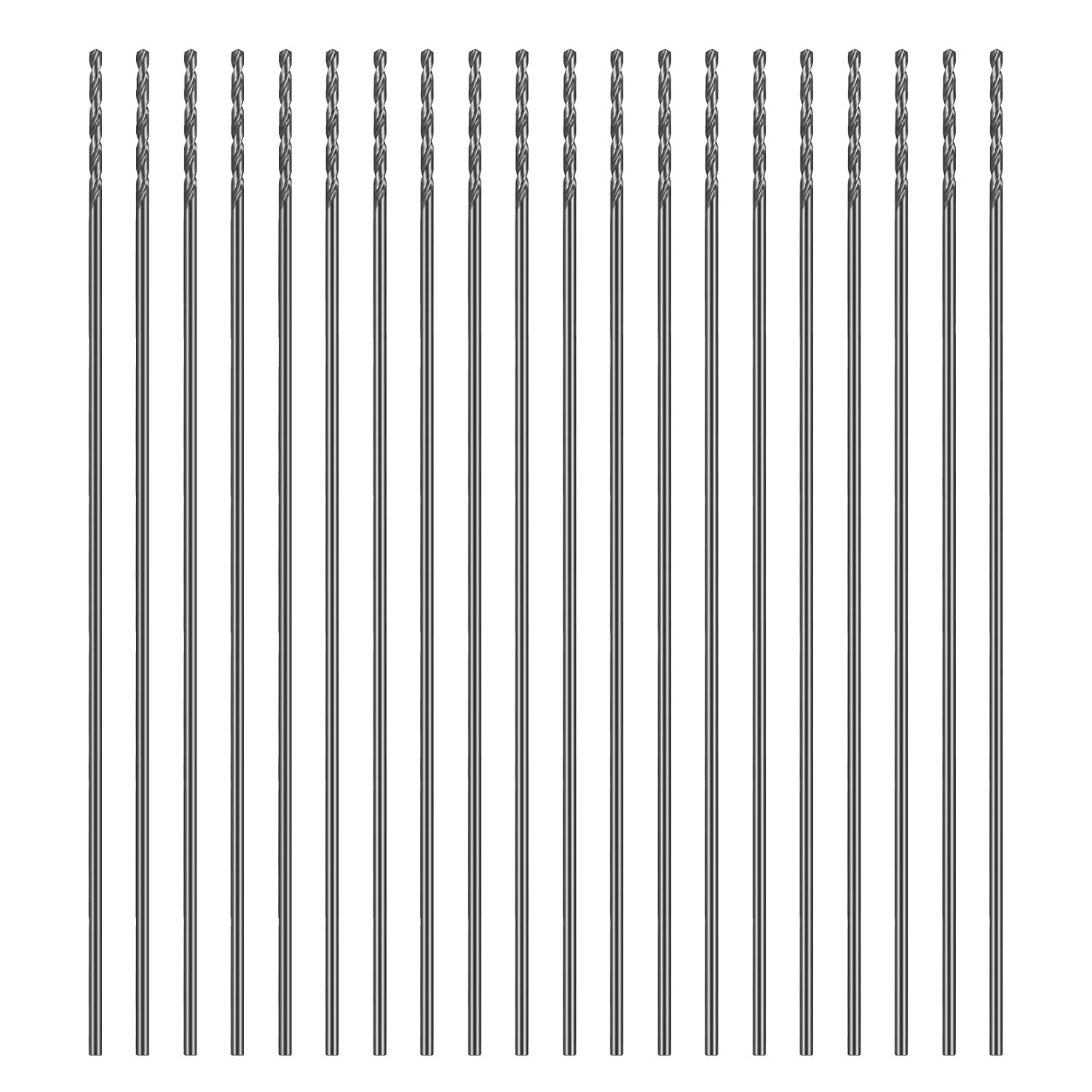 Cobalt Aircraft Extension Drill Bits 20 Pcs5/64"?6" Long Length Drill Bits Fo...