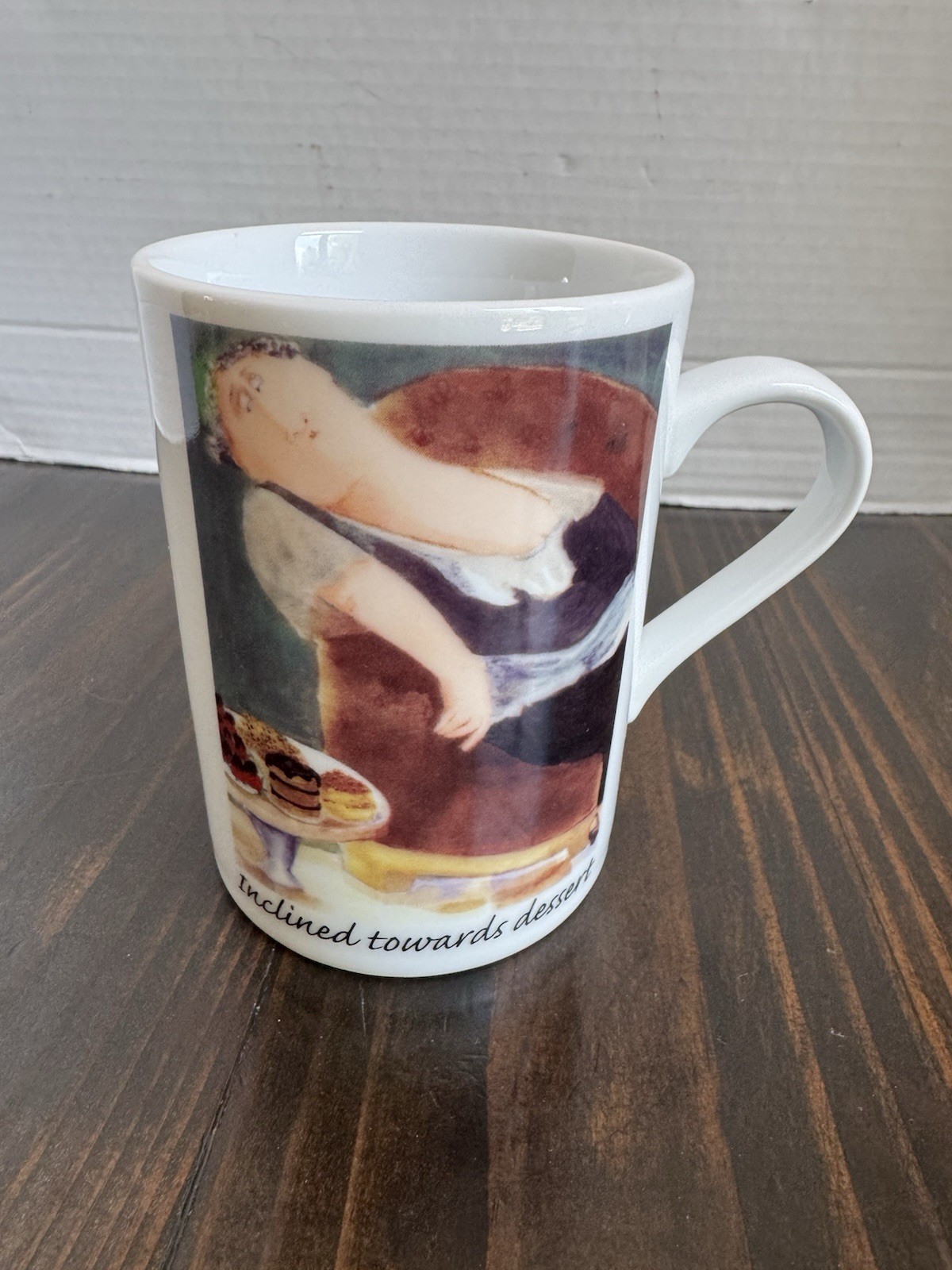 Erika Oller People of the Kitchen Coffee Mug Cup Inclined Towards Desert