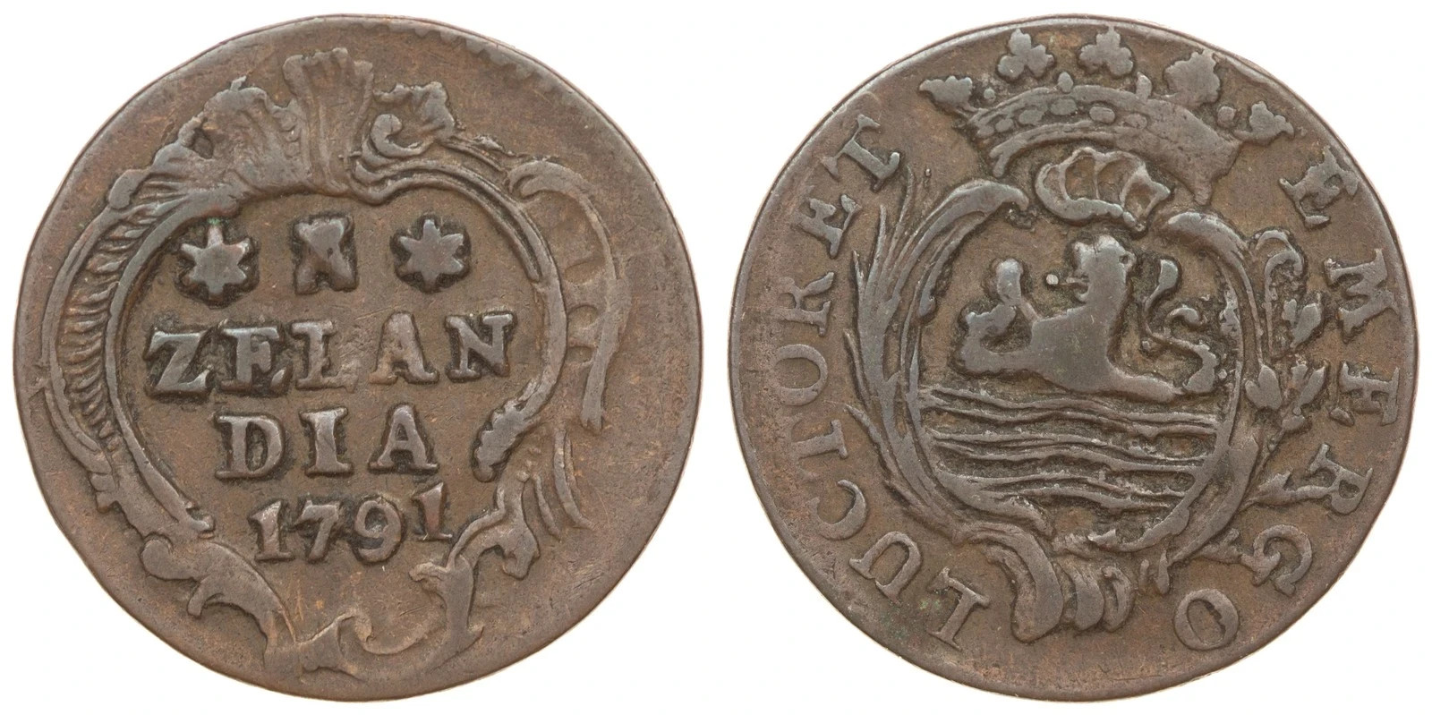 Netherlands / Zeeland - Duit 1791