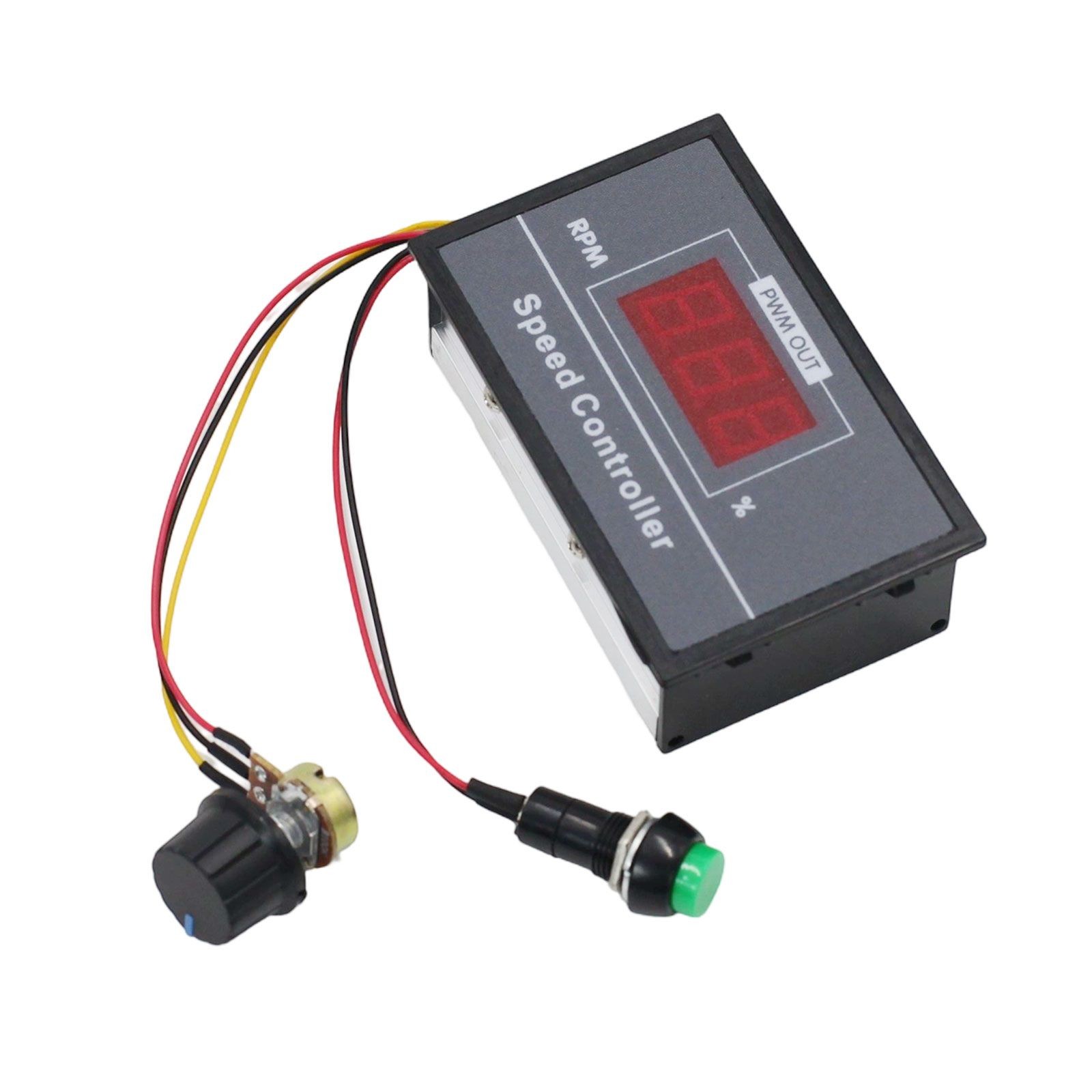 High Power 30A PWM DC Motor Speed Controller (20A Continuous) 6-60V Digital