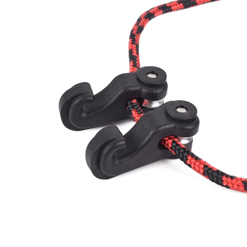 Crossbow Rope String Cocking Device Double Handle for Archery Bow Hunting Too...