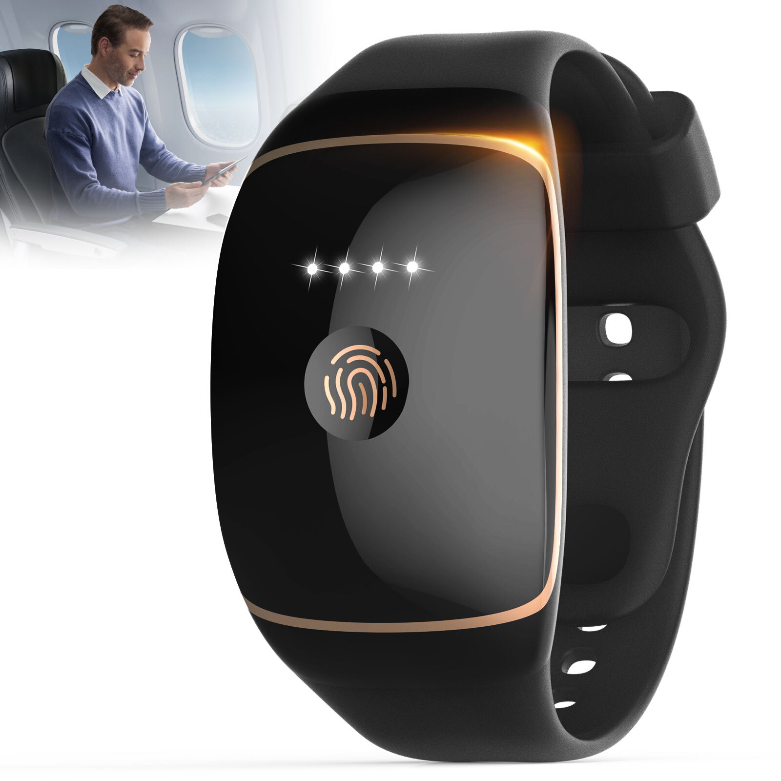 Anti Nausea Wristband Motion Sickness Band For Home Travel Sickness Mood Relief