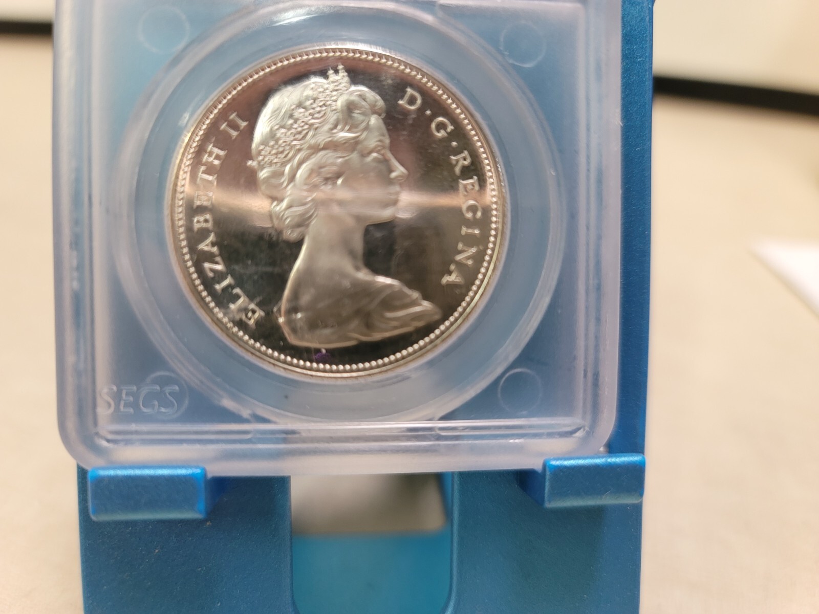 1967 Canada Silver Dollar Goose DMPL $1 T9832