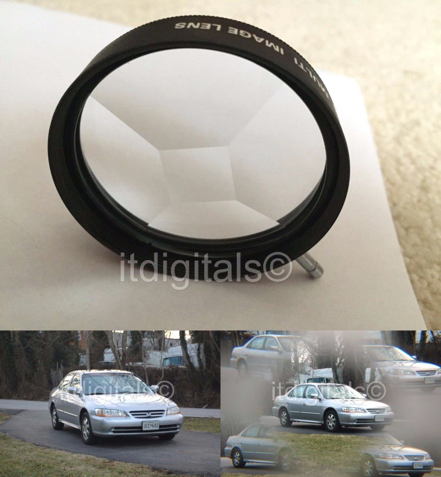 55mm Multi Image Figure 5F Lens Filter Multivision 5R Multi Face Multiple 55 mm