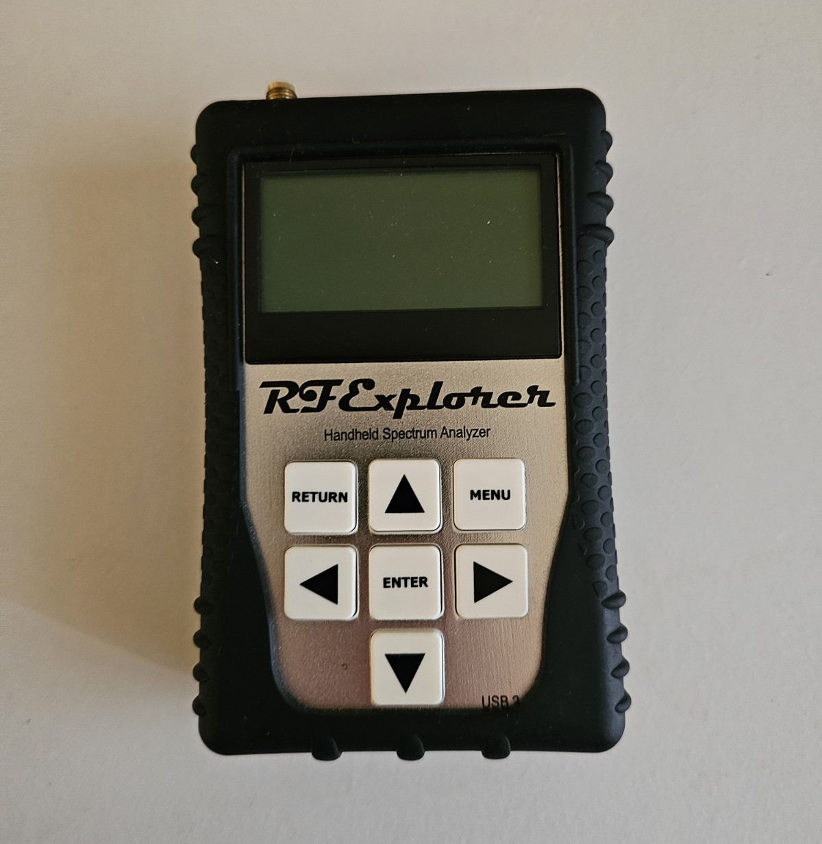 RF Explorer Handheld Spectrum Analyzer 240-960MHz Antennas USB Case WSUB1G1