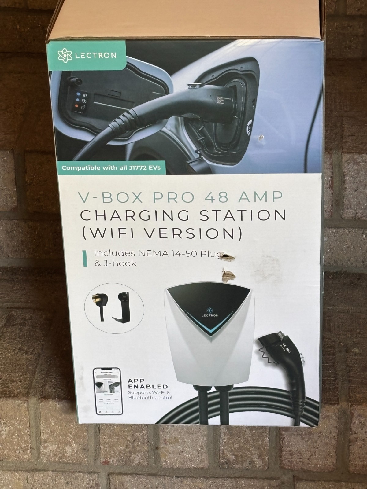 Lectron  V Box Pro 48 Amp EV charging station Wifi Version