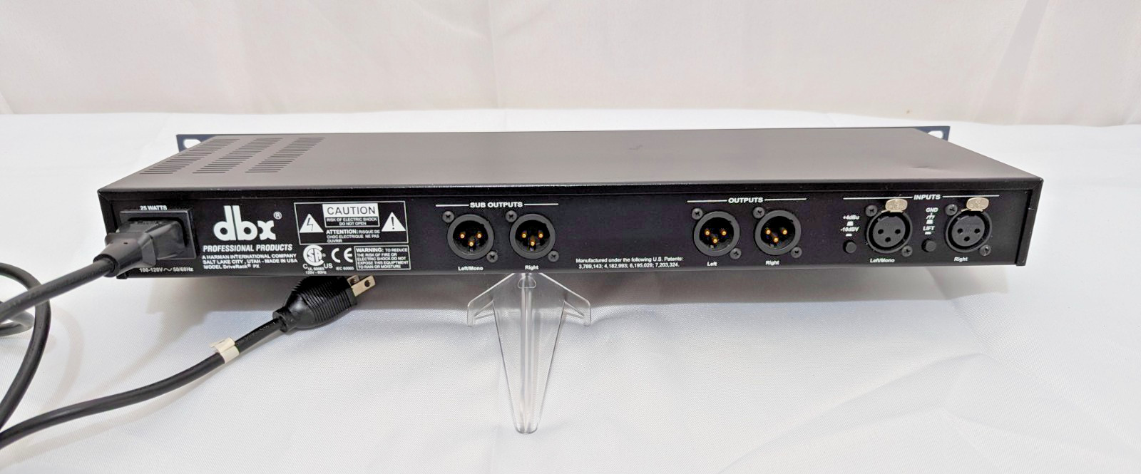 DBX DriveRack PX Powered Speaker Optimizer - Studio Liquidation