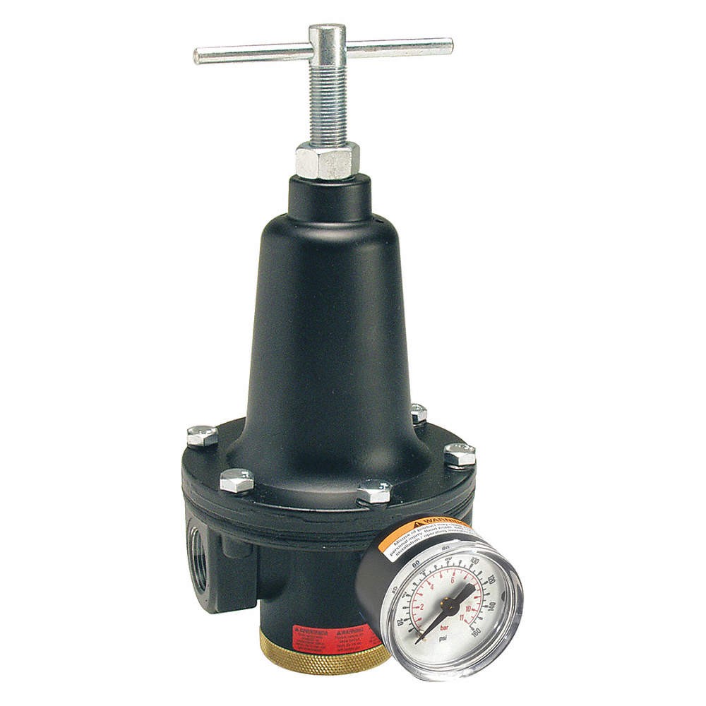 PARKER R119-08CG/M2 Air Regulator,1 In. NPT,400 cfm,300 psi 21U842