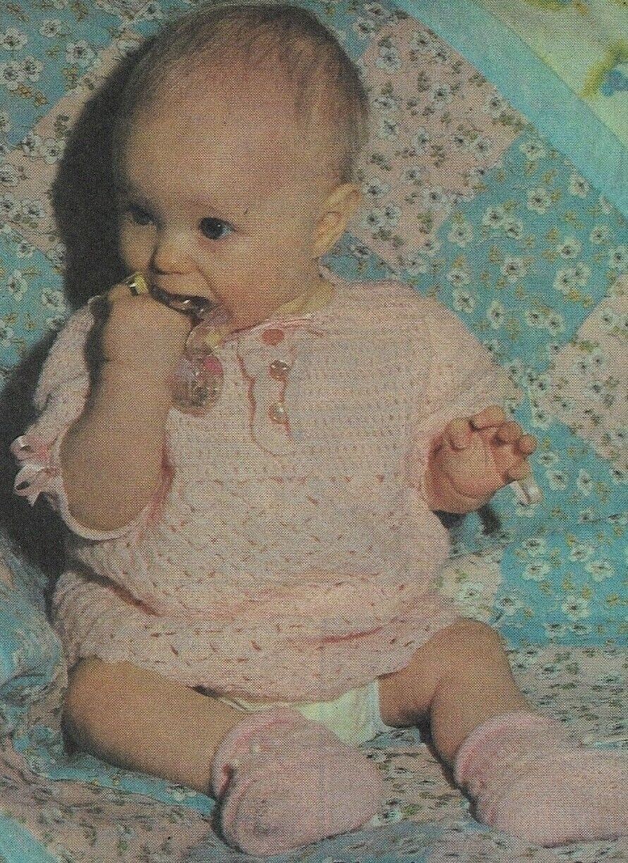 RUFFLED BABY DRESS CROCHET PATTERN INSTRUCTIONS