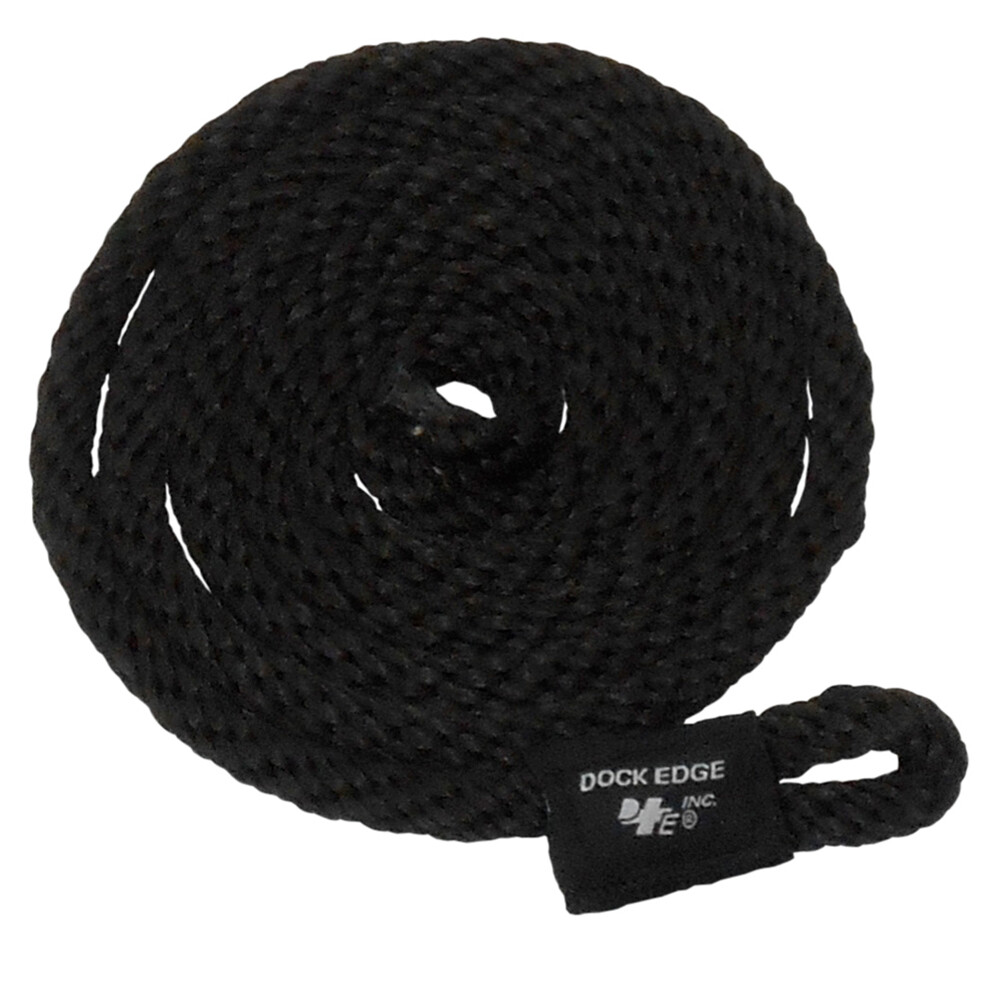 Dock Edge 91-566-F Fender Line 3/8" X 5' Black 2-Pack