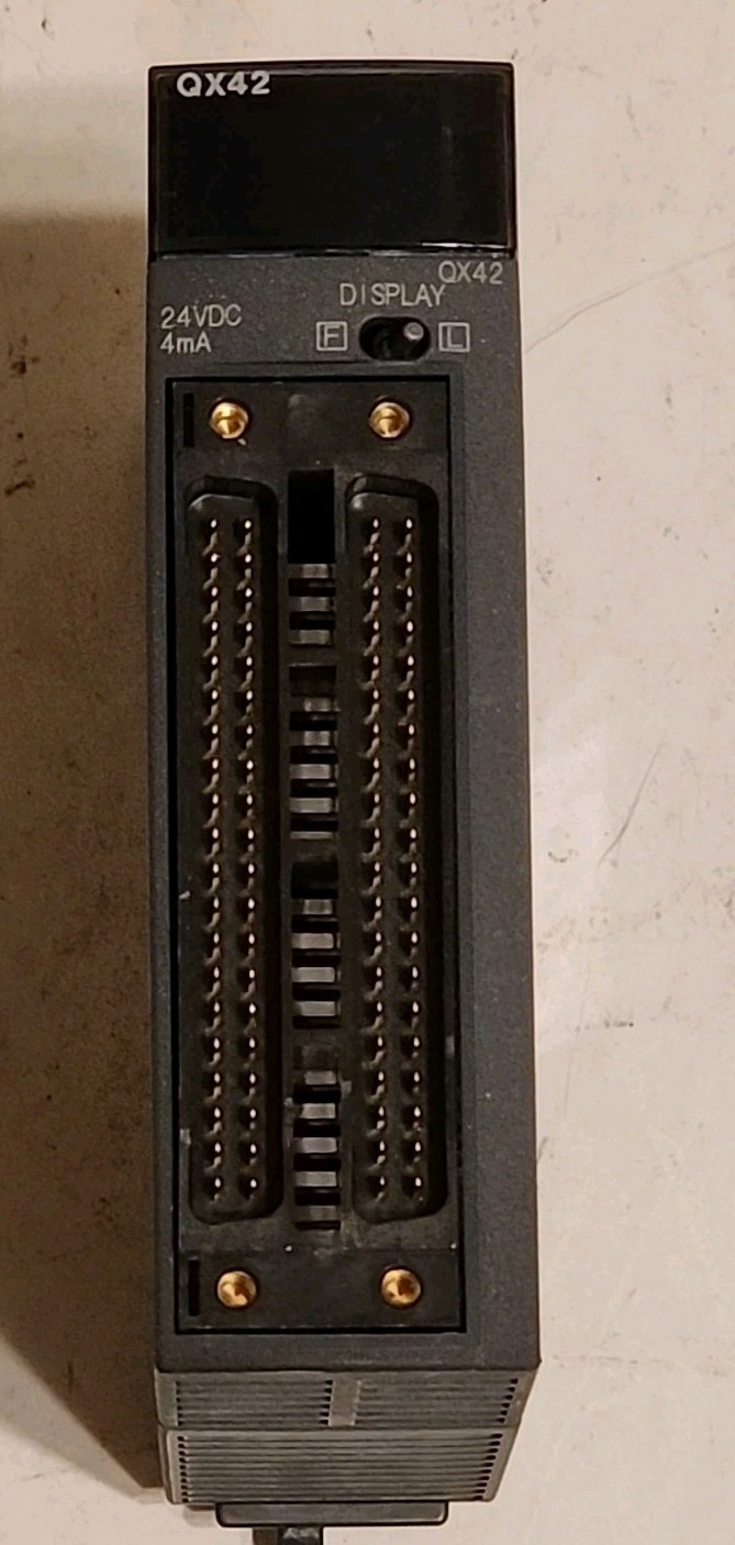 USED Mitsubishi PLC Melsec-Q QX42 Input Unit 24VDC 4mA - Free Shipping