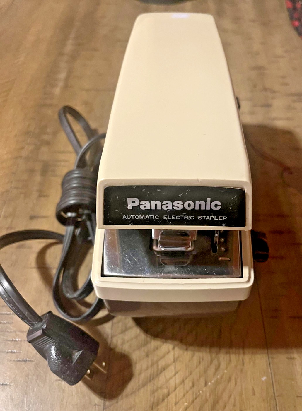 Panasonic AS-202 Automatic Electric Commercial Stapler Vintage
