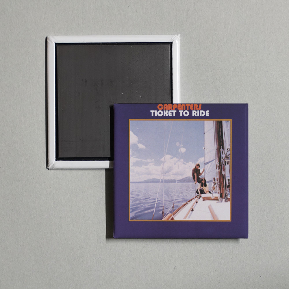 Carpenters - Ticket To Ride Album Cover Locker Fridge Magnet