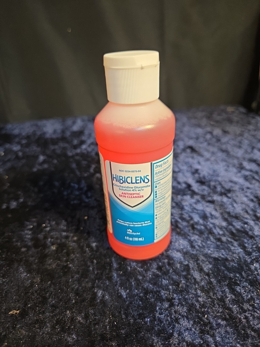 Mölnlycke Hibiclens Antiseptic Antimicrobial Skin Cleanser 4 oz Bottle@S3