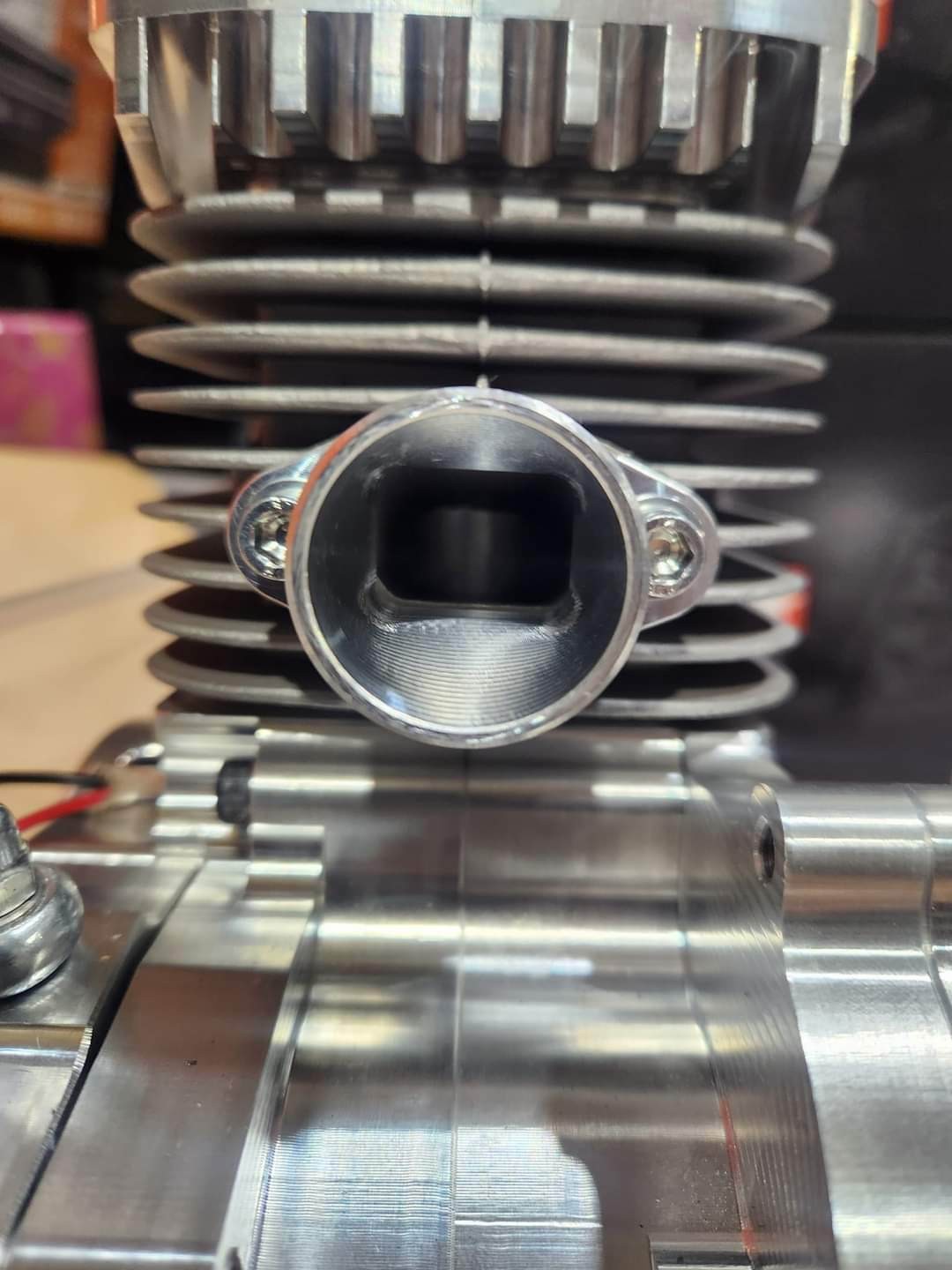 32mm Spigot Intake - Motorized Bike Upgrade CNC Avenger Phantom YD85 Malice