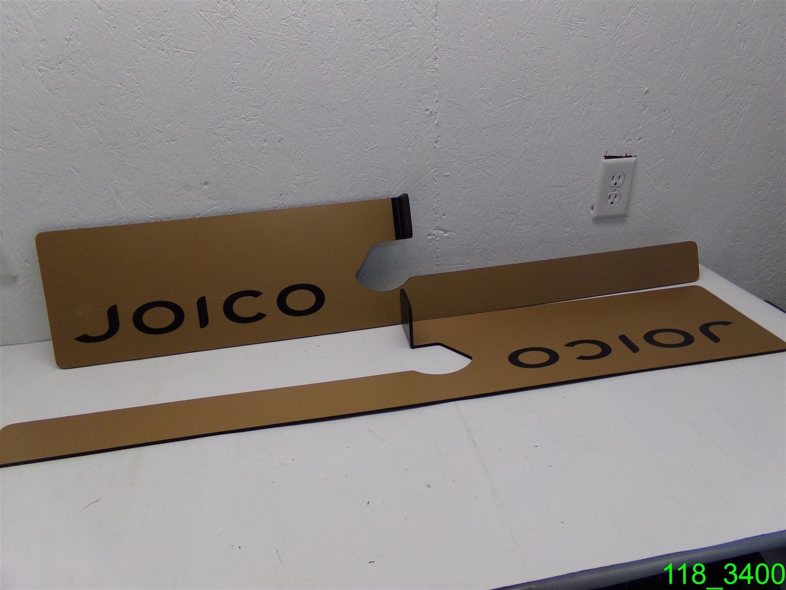 JOICO AISLE MARKER SIGN (INCLUDES 2 SIGNS) 4 FT X 9" - NEW