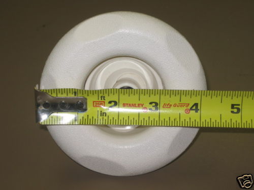 Waterway Hot Tub Jet White Part Large Face Spinner